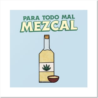 Mezcal Tequila Lover Drinking Drink Shots Party Fiesta Posters and Art